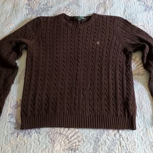 Ladies Ralph Lauren Cable Knit Sweater